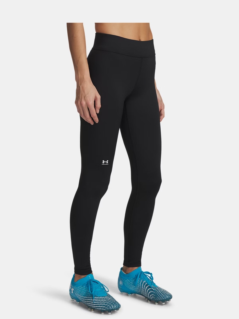 Under Armour Women’s Black Mid-Rise Cold Gear Compression Leggings